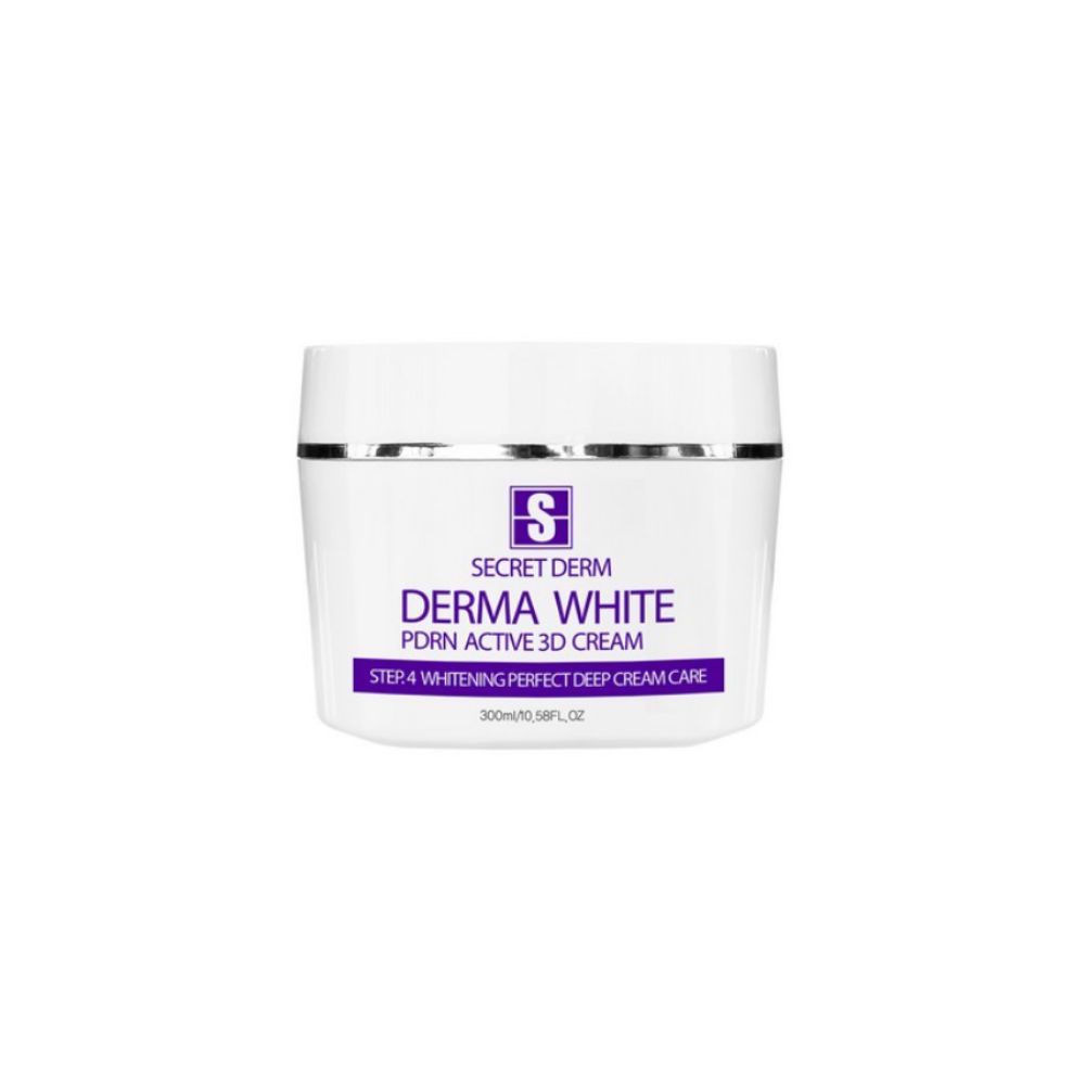 Secret Derm Derma White PDRN Active 3D Cream Brightening Wrinkle Care 300ml × 1 piece