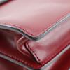 FENDI Mini canai Shoulder Bag 8M0381 A417 Red Calfskin Women Used