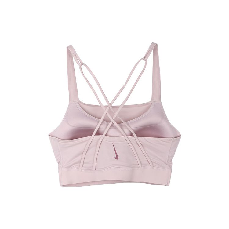 Nike Swoosh Luxe Medium Support Sports Bra Women Underwear Rose-Red CJ0545-699