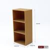 1Pcs Miniature Shelf Storage Box Dollhouse Scene Decoration Figurine Model Pography Prop Blue Storage Bins