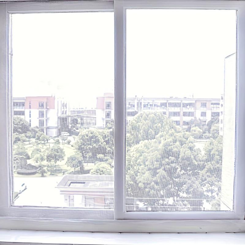 1PC Removable Magnetic Fly Screen for Windows No-Tools Adjustable Window Bug Barrier