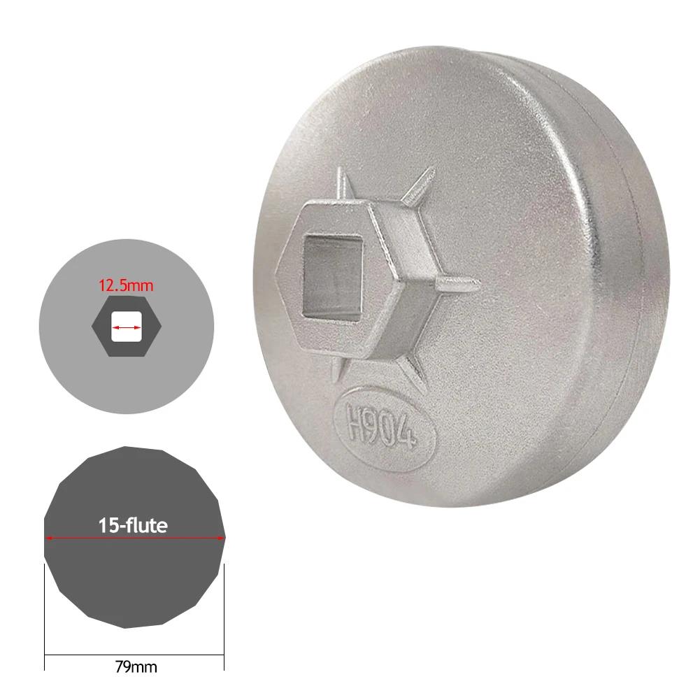 65/67/74/79mm 14/15 Zähne Kappe Ölfilter Schlüssel Auto Stecknuss Abzieher Werkzeug Für Fengshen Nissan Bluebird Toyota A8 Geely Honda