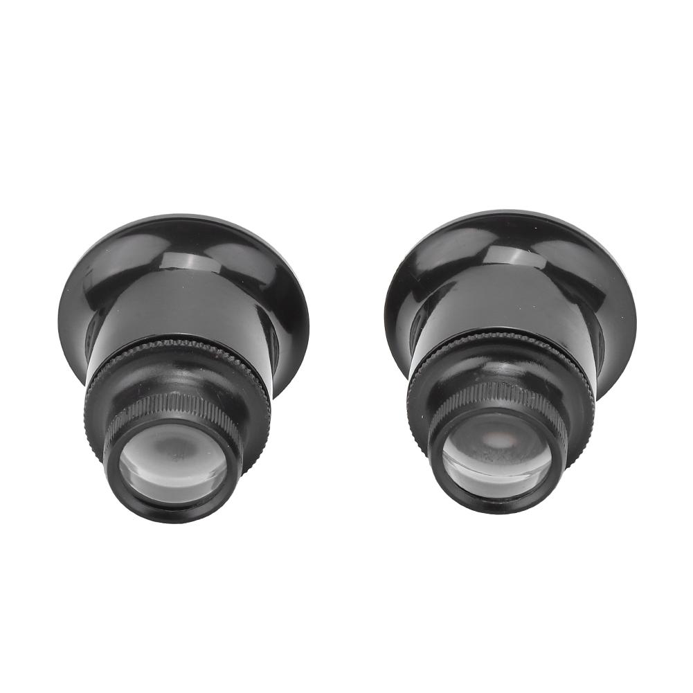 

2 шт. Увеличительное стекло для ремонта часов 20X Часовая лупа Инструмент для часовщика