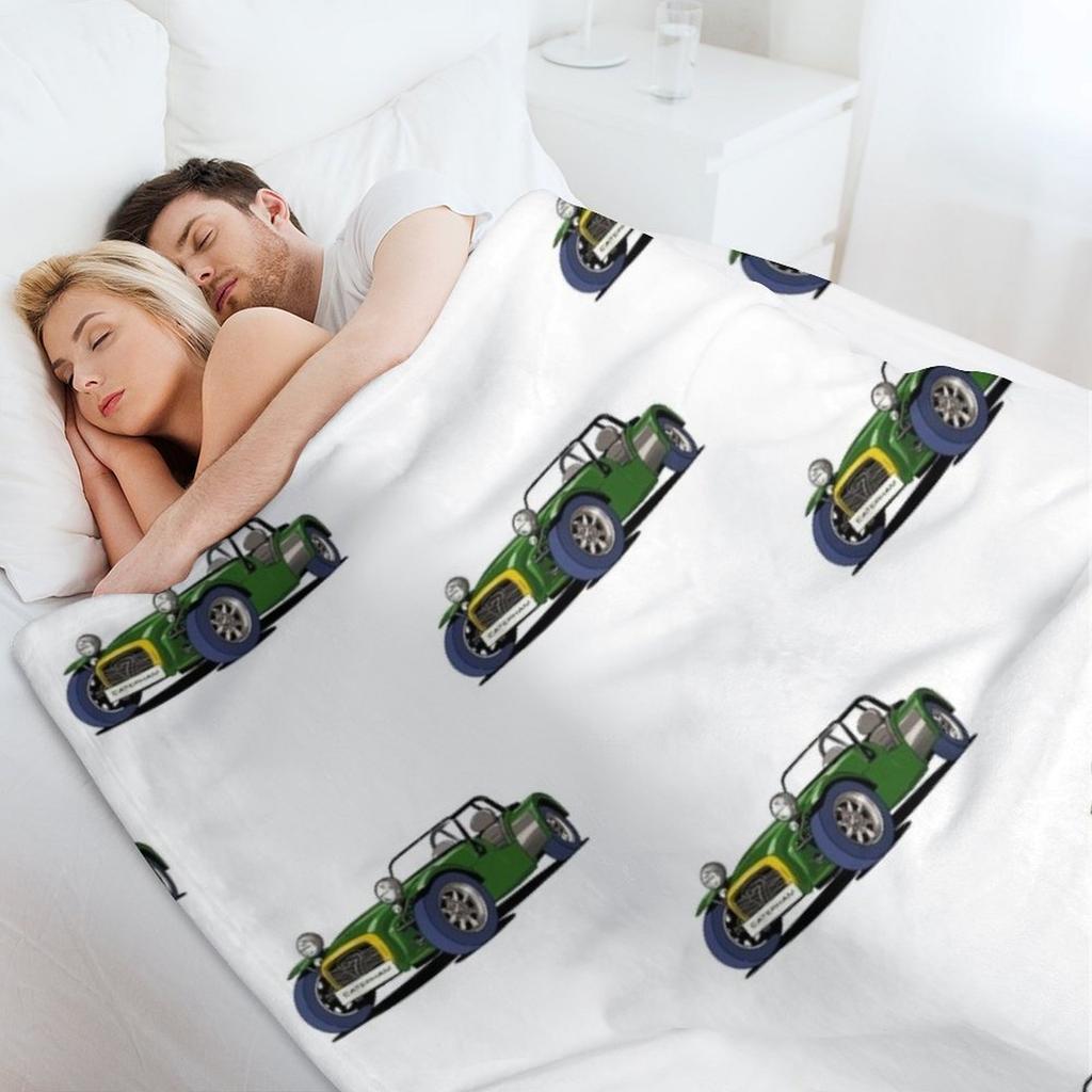 Caterham Seven Throw Blanket Moving Loose Winter beds Warm Blankets