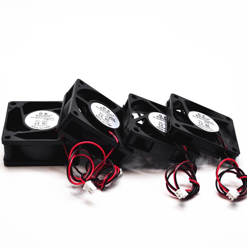 DC 6CM Cooling Fan 6010/6015/6020/6025, 5V/12V/24V for Power Supply & Computer Inverter