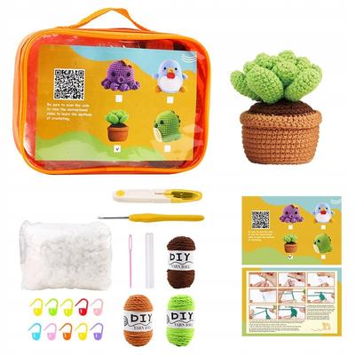Kit de Ganchillo Completo Bricolaje Regalo Niños Planta