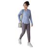 Women's Plus Size Long Sleeve Quick-Dry Yoga Top