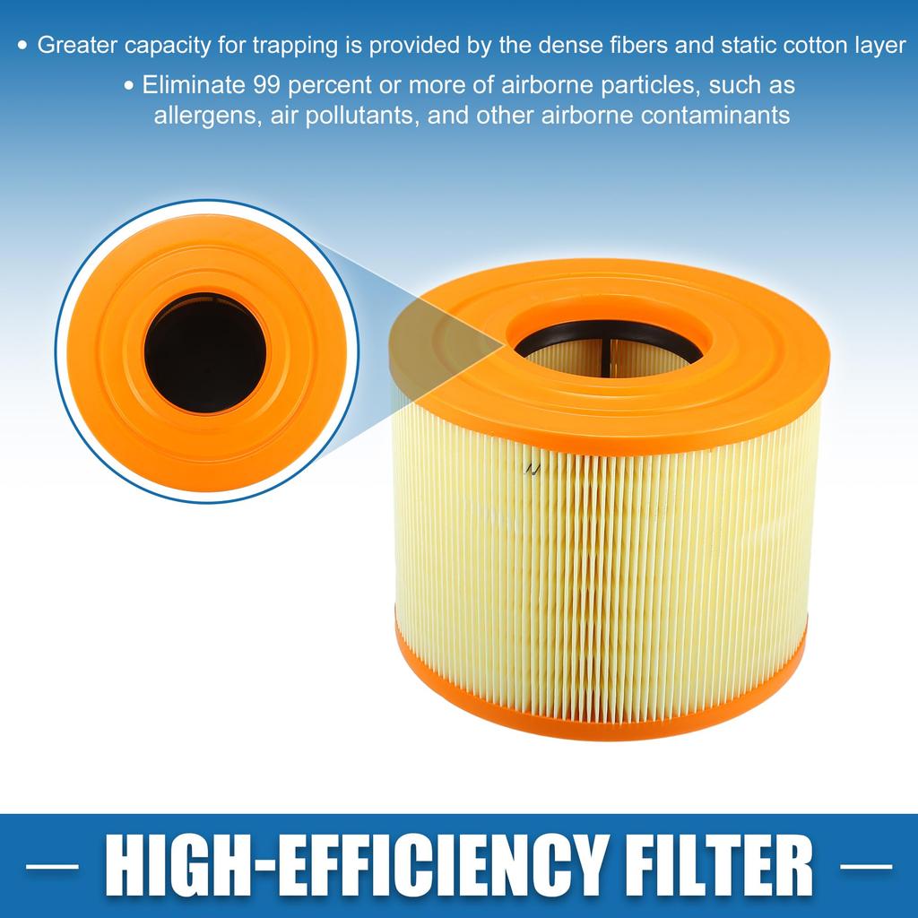 Număr Filtru Aer Motor ABSOPRO pentru BMW 130i 323i 325i 330i 330xi (Partea 13717536006) E81, E87, (2006-2011), E90, (2005-2011), (2006-2011),