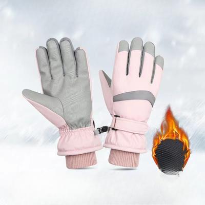 New Cycling Gloves for Men and Women Winter Cold Protection and Warmth Fleece Waterproof and Frost Proof  Electric Bike Touch Screen Cotton Gloves