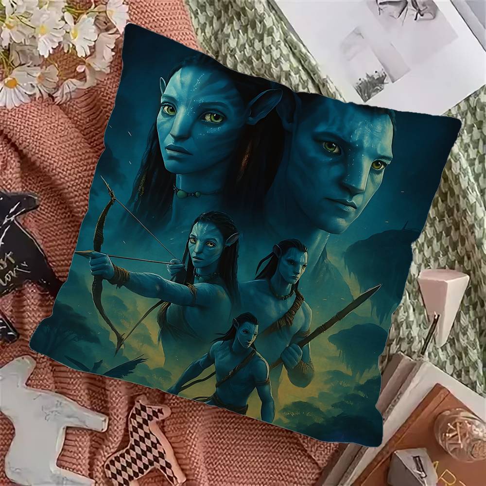 Classic Fantasy Movie A-Avatar Cushion Cover Pillow Cover Decor Pillowcase Printed Cushion Case For Couch