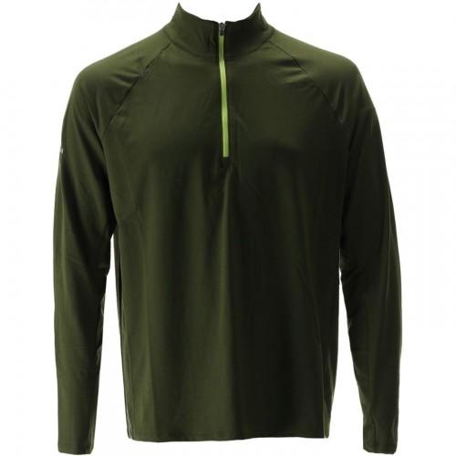 Nathan Mens Tempo Quarter Zip Raglan T-Shirt