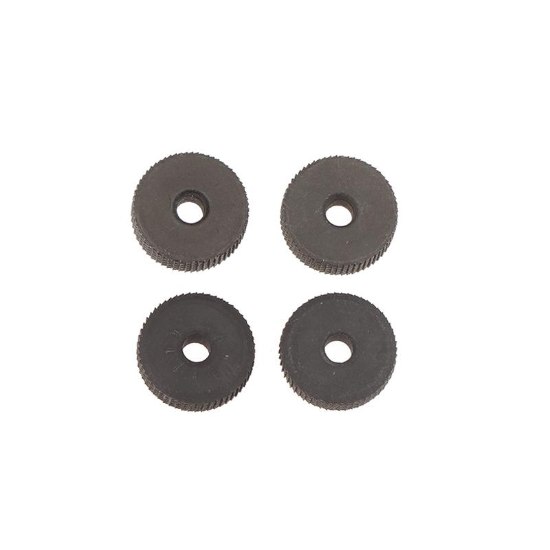 2Set Kerosene  Universal Silver Removable Screw Nut Rivet Steel Wheel Set For Zippo Gasoline  Repair Diy Part