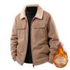 Men's Lambswool-Lined Corduroy Jacket: Cross-Border Fashion for Autumn/Winter