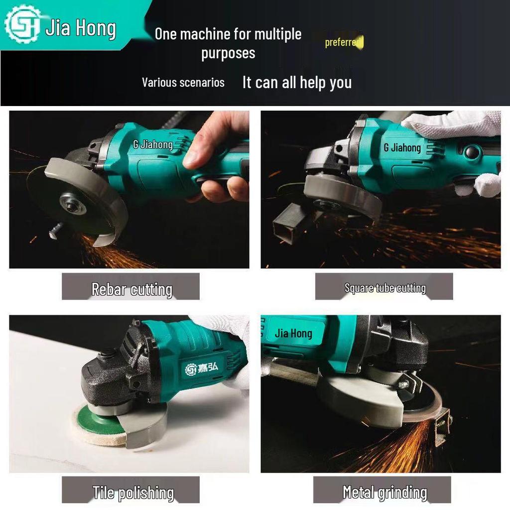 A3 Model 48VF Universal Brushless Lithium Battery High-Power Angle Grinder & Polisher