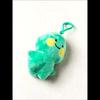 Cute Smiling Dinosaur Plush Keyring Bag Charm (green/blue)