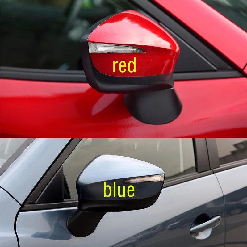 För Mazda CX-5 CX5 2015 2016 Bilvingdörr Sidobackspegelkåpa Lock Cap Shell House För Mazda CX-3 CX3 2016 2017 2018