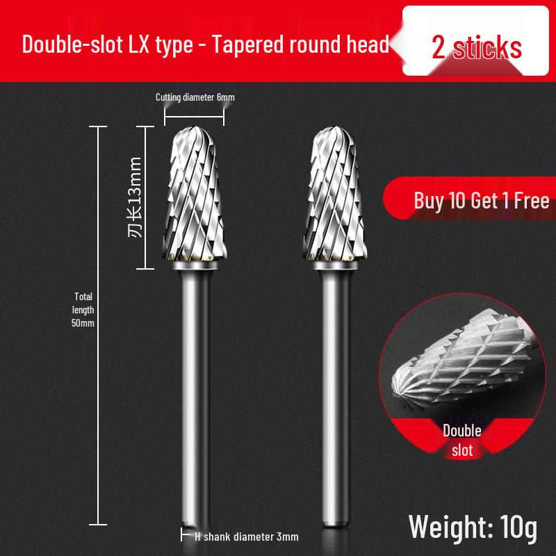 

Набор твердосплавных борфрез для шлифовки металла, дерева и стали