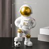 -Resin Statue Space Figure Spaceman Figurine Ornament Sculpture for Kids Room Bookshelf ,Bedroom,