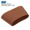 Mug Sleeves Heat Resistant Protective Anti-slip Cup Silicone Covers Water Bottle Boots Pack of 2