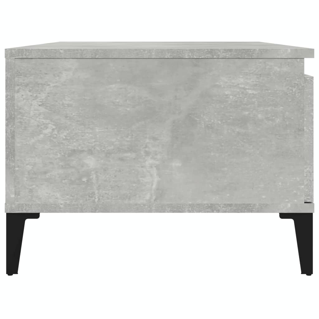  Coffee Table, Concrete Grey, 90x50x36.5 Cm