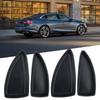 For Malibu For Chevrolet DoorSwitch Bezel Cap 4pcs/set Black For Chevrolet Front Left/right Direct Replacement