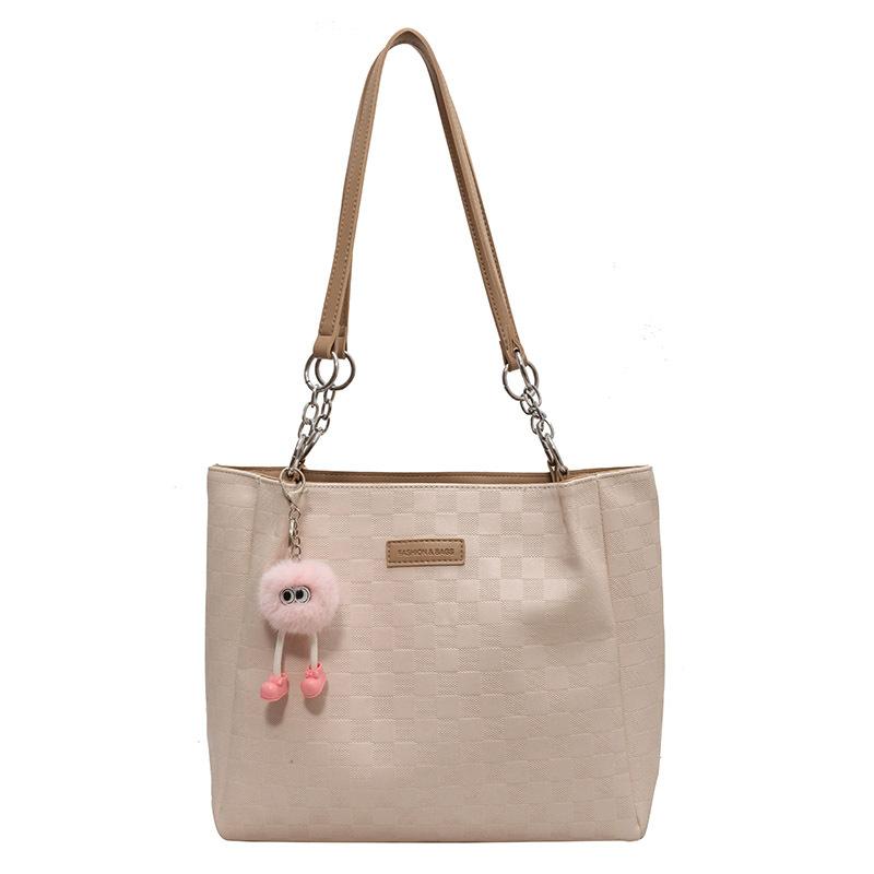 Today's popular large-capacity commuter big bag women's new high-end sense versatile fashion student shoulder tote bag