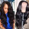 Body Wave Lace Front Wigs Hair Pre Plucked Baby Hair Glueless Lace Closure Wigs Brazilian Hair Wigs High Temperature Synthetic