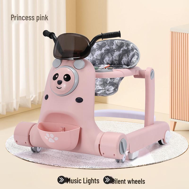 

Многофункциональные детские ходунки: Защита от опрокидывания, конструкция «сиди и толкай» для 7-18 месяцев, подходит для мальчиков и девочек