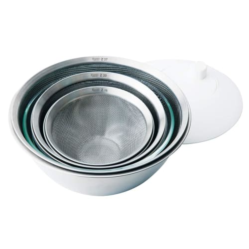 CHERRY TERRACE Allround Bowls Full Set, Stainless Steel Cookware, Bowls, Colander, Vegetable Drainer, Kitchen Tools, Minimal Storage