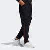 adidas Neo Solid Woven Track Pants Men Bottoms Black HC9715