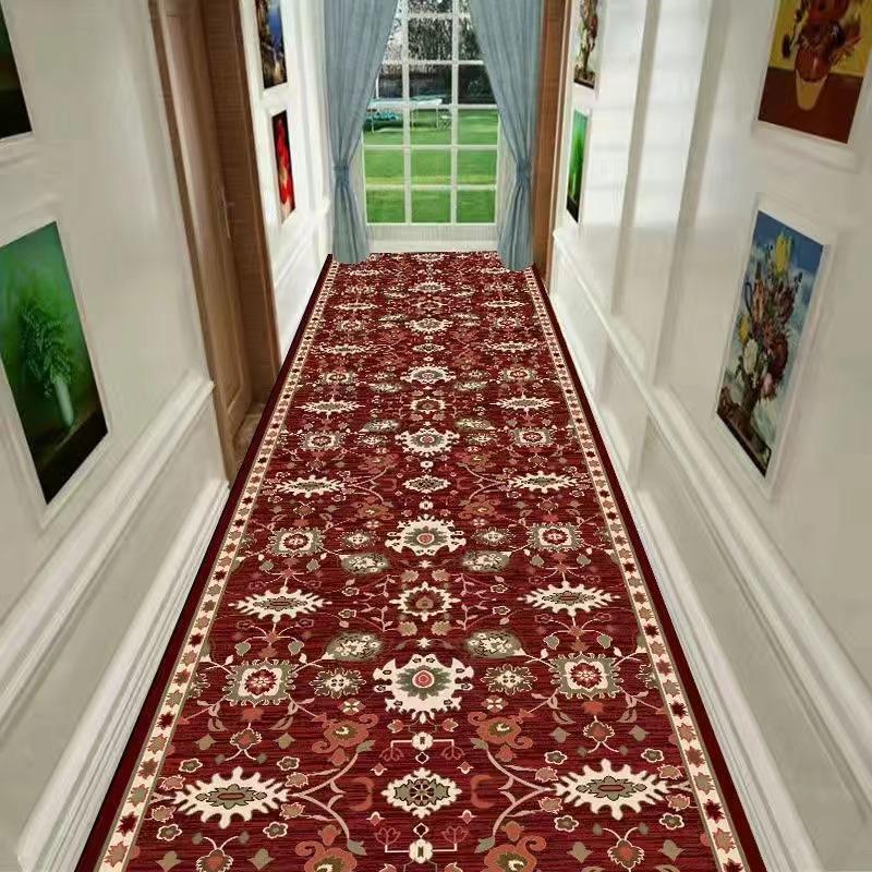 

Бытовой длинный коридорный ковер в европейском стиле, коврики для прихожей, ковер для гостиной, гостиничная лестница, большие коврики 60X100CM