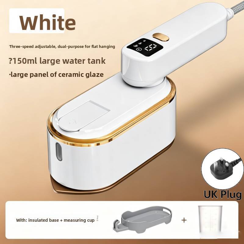 Handheld Portable Garment Steamer With Threestage Display For Home Travel Use
