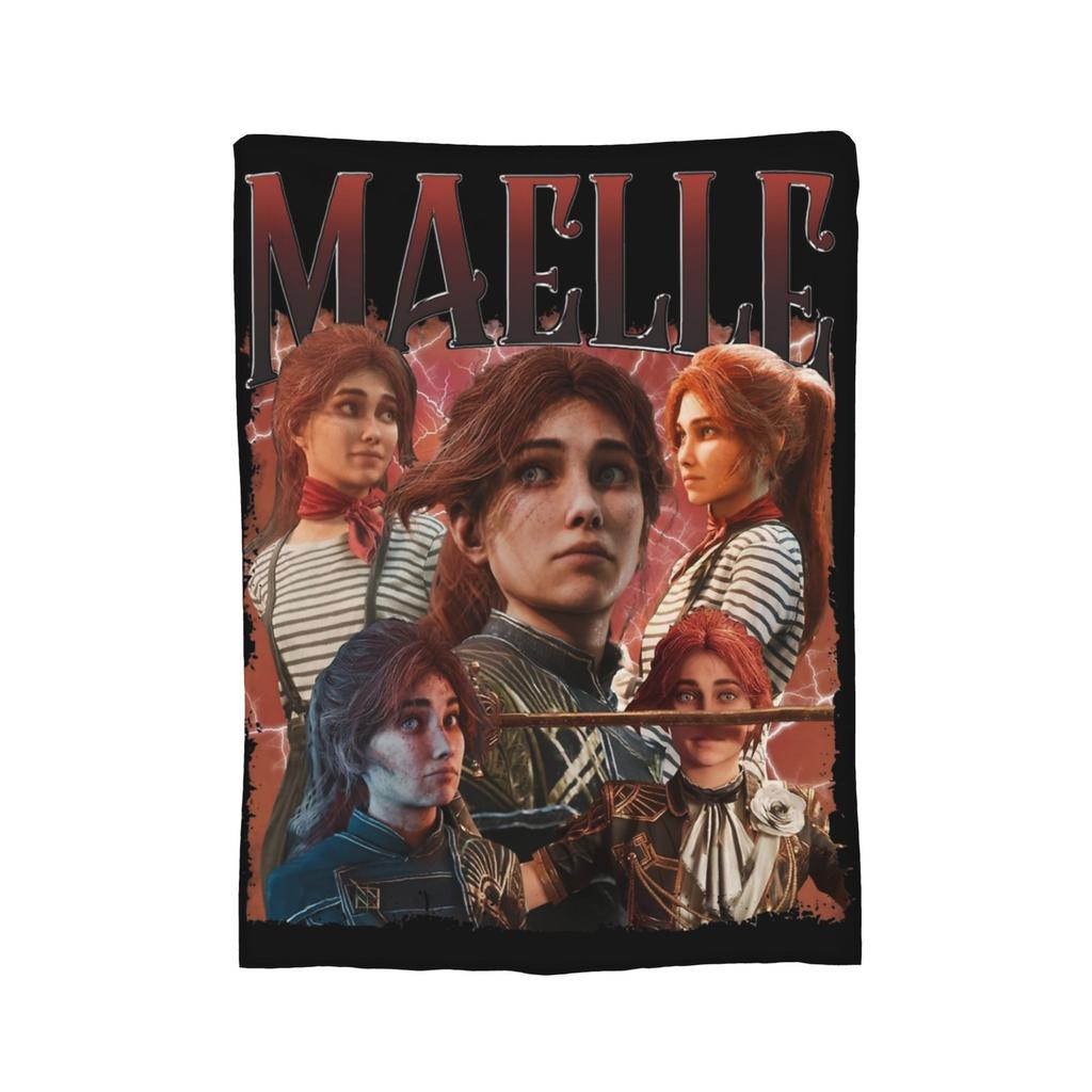 Esquie Clair Obscur Expedition 33 Tarot Card Blanket Fleece Printed   Warm Throw Blankets for Bedding Travel Bedding Throws