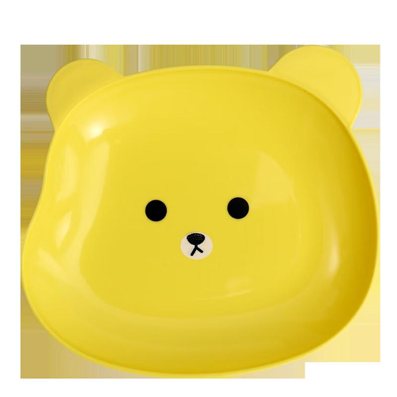 Baizi En Cartoon Bear Bone Dish and Snack Plate Set