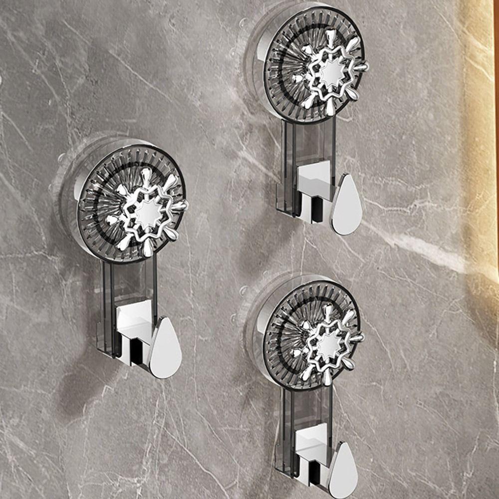 1/5Pcs Heavy Duty Vacuum Hook Waterproof Shower Hooks Suction Cup Hooks  for Bathroom Kitchen Decor