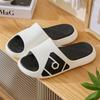 Thick Bottom Men Home Slippers Platform Casual Slides Comfortable Non-slip Men Slippers