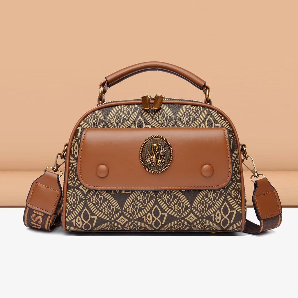 High-quality   Leather Women's Bags Large Capacity Lady's Shoulder Bags Crossbody Lover's Gift Bag