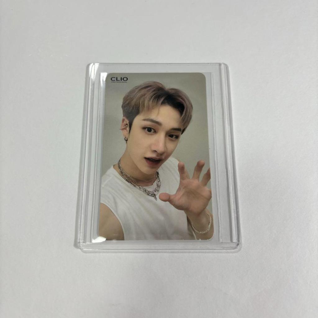 [USED] Stray Kids Bang Chan Trading Card Photo Card CLIO