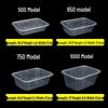 Biaoxing Disposable Rectangular Plastic Food Containers