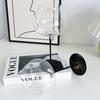 Black Ultra-thin Hand Blown Red Wine Glasses With Long Stem Tasting Lead-Free Crystal Wine Glass Unique Gift for Wedding