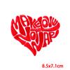 New Jackets Hats Diy Cartoon /Personalized Letter Slogan Embroidered Patches Iron On Patches For Clothing Thermoadhesive Patches 