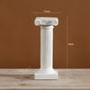 White Roman Pillars Base Stigma Home Decor Mini Greek Columns for Banquet Outdoor