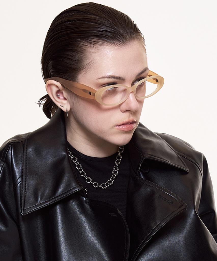 Maeteupeojeu Cy-131 Blue Light Blocking Glasses Ivory