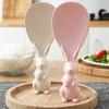 Cute Little Rabbit Rice Spoon Creative Household Children Spoon Kitchen Items