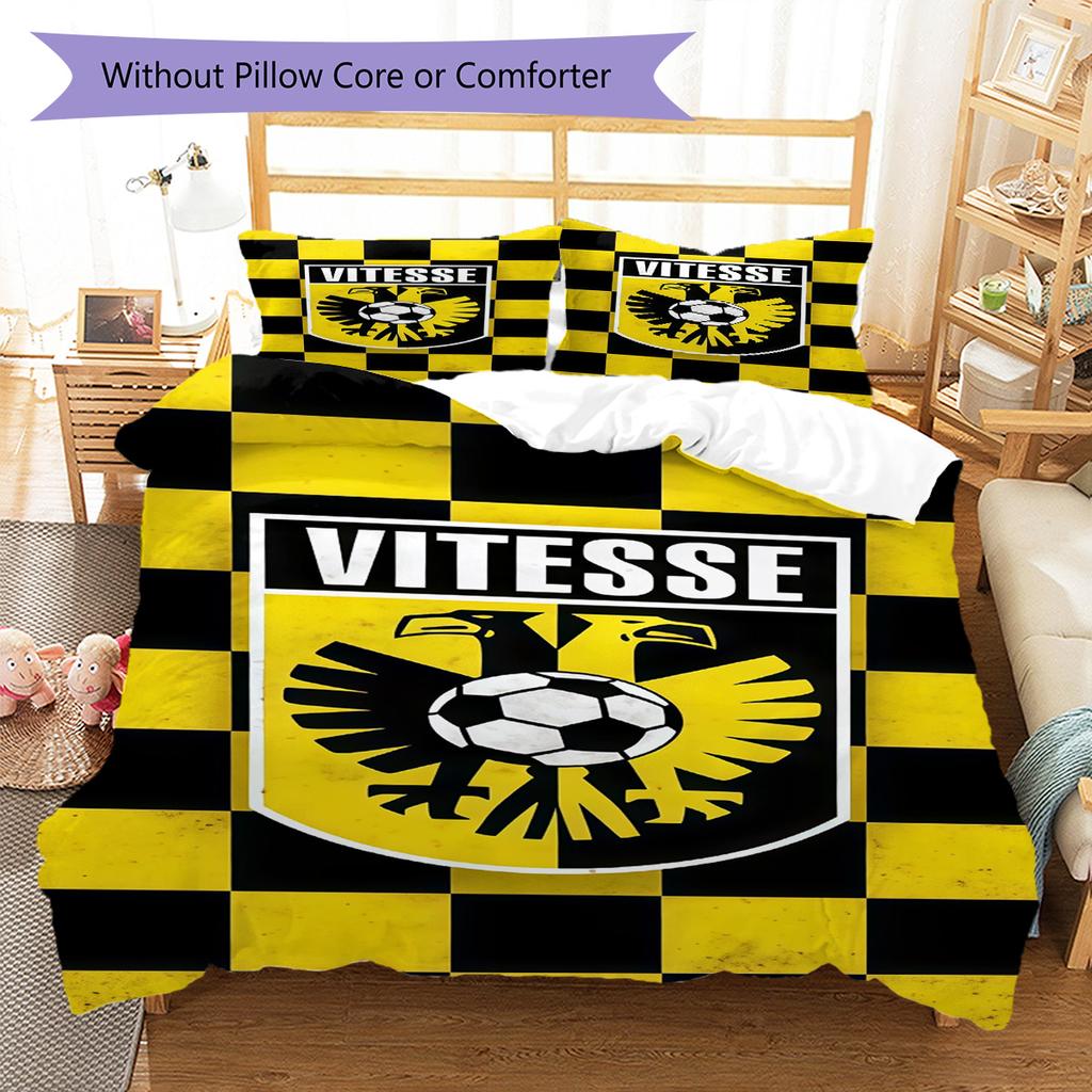 SBV Vitesse Pattern Bedding Quilt Set Quilt Cover Pillowcase Home Decoration Birthday Gift (1 * Duvet Cover + 2 * Pillowcase, Without Core)