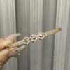 European and American style Seiko full diamond circle buckle bracelet personalized bracelet