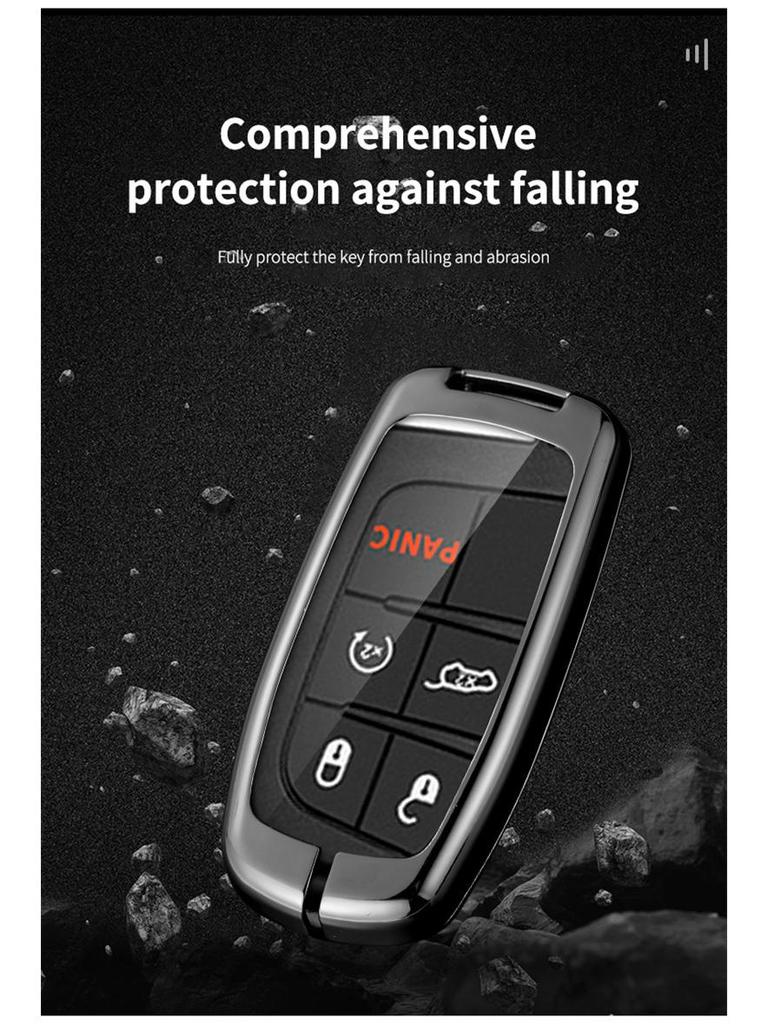 Jeep Compass, Cherokee, Grand Cherokee, Renegade, Commander Key Case & Shell