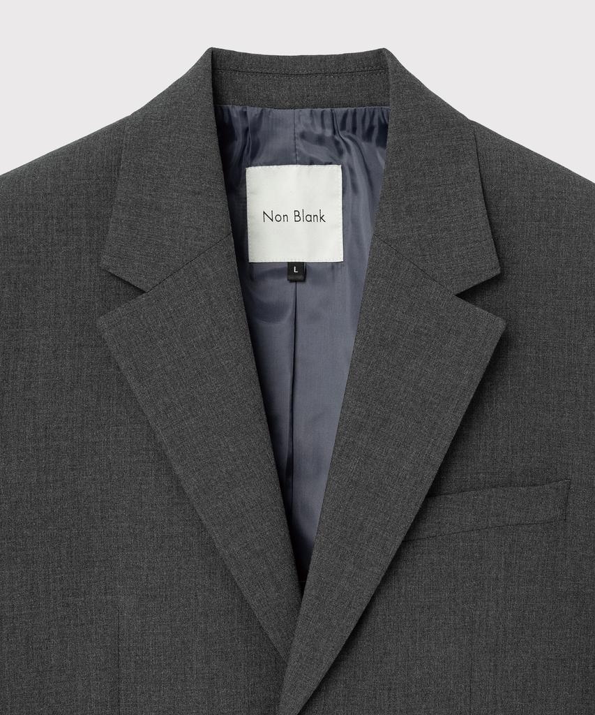 Nonblank [Nonblank X Ojg][Saint Year] Loose Fit Jacket_Grey