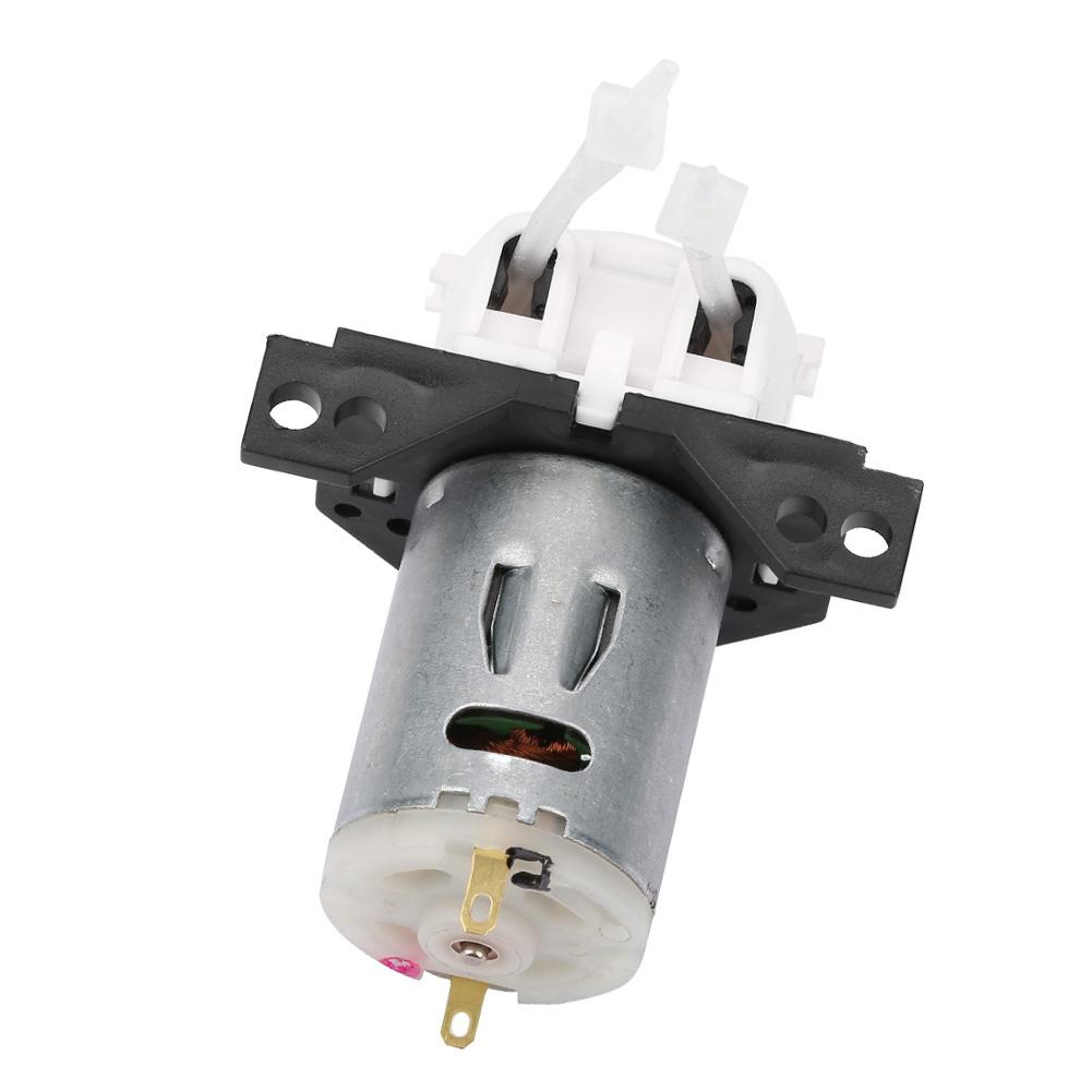 Pompa dozująca DIY Głowica rurki perystaltycznej do analizy chemicznej w laboratorium akwariowym (biały12v 1*3)