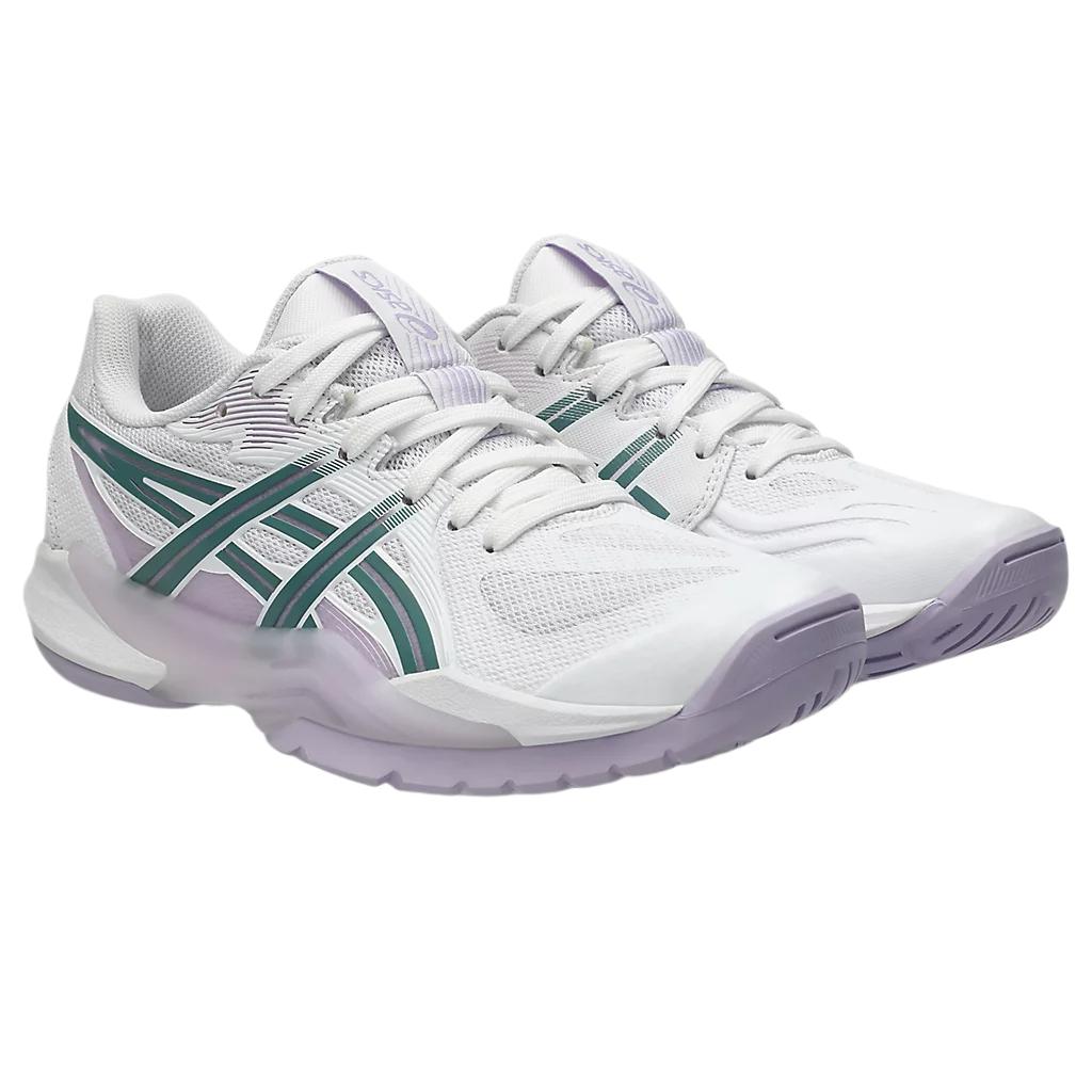 ASICS POWERBREAK FF Volleyball Shoes Women's Low Top Green